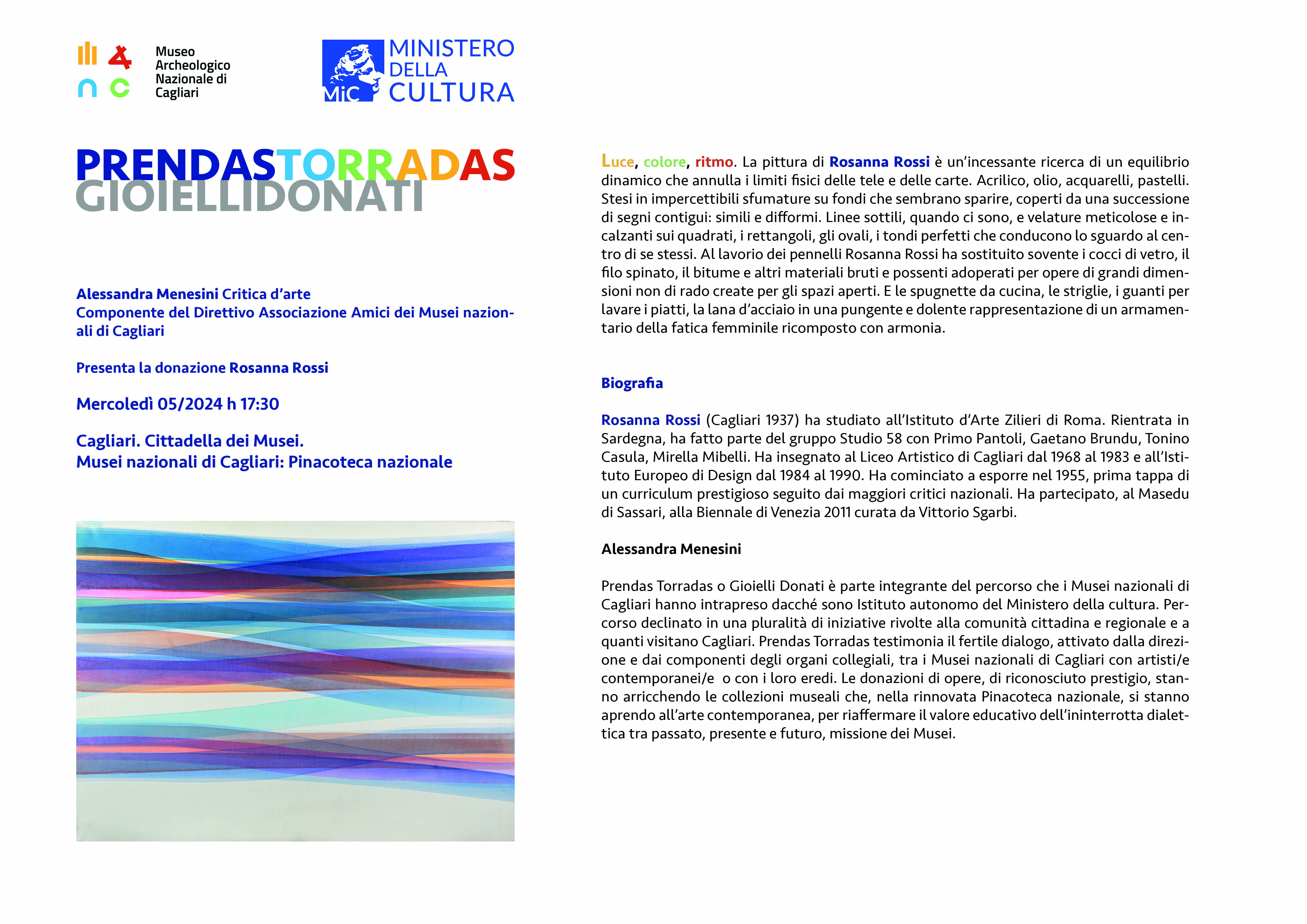 Prendas Torradas. Gioielli donati